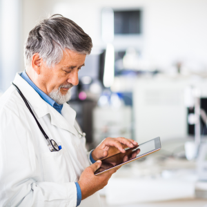 Doctor-with-Tablet