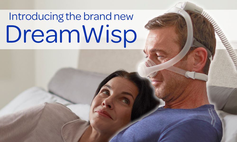 New Product Alert Respironics Dreamwisp Mask Easy Breathe 7467