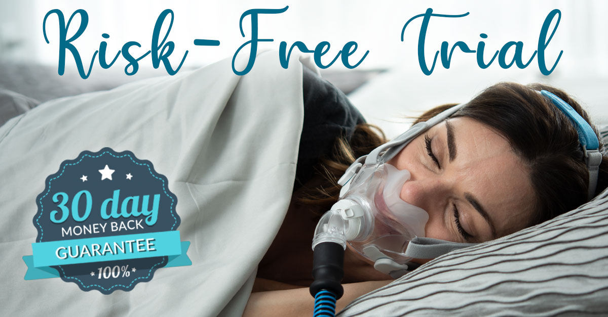 Try The AirFit F30 Full Face Mask Risk-Free - Easy Breathe