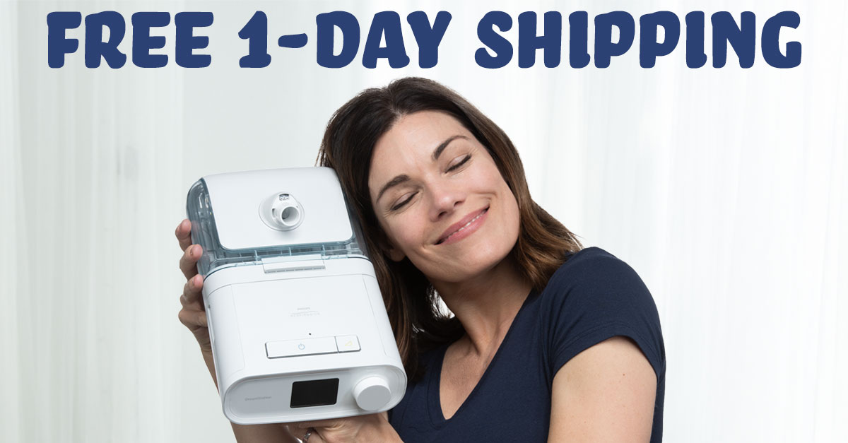 Free Expedited Overnight Shipping With DreamStation Auto Easy Breathe