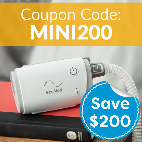 ResMed AirMini Travel CPAP Prime CPAP Deals Easy Breathe