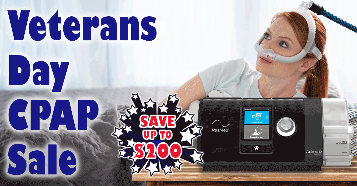 Easy Breathe's Veterans Day CPAP Sale [Offer Expired] Easy Breathe